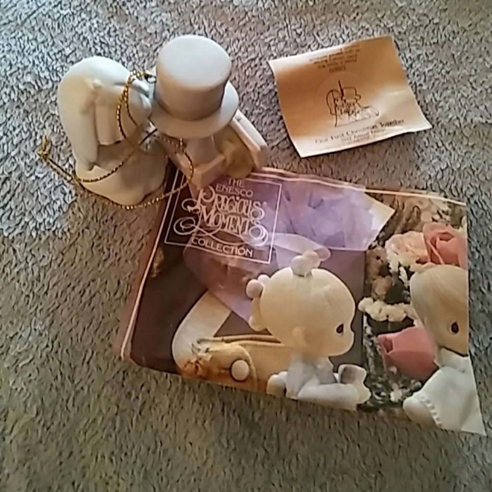 1992 prescious moments. Our first christmas